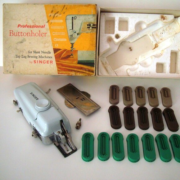 Singer Professional Buttonholer 161829 for Slant Needle Zig-Zag Sewing Machine - Picture 2 of 13